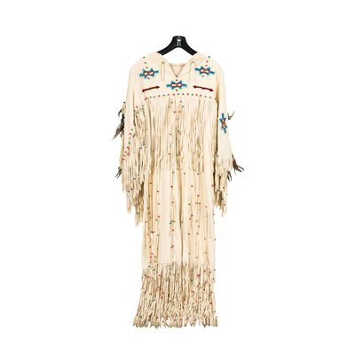SOLD  Handmade Deerhide Wedding Dress