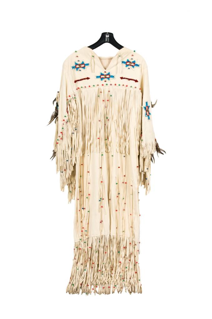 Handmade Deerhide Wedding Dress