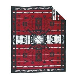 SOLD   Storm Pattern Robe Cardinal