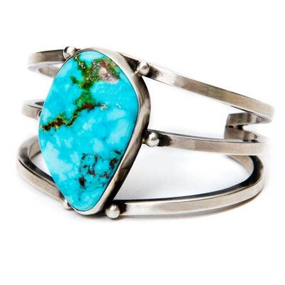 Natural Turquoise Mountain Turquoise Bracelet