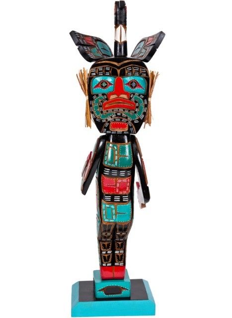 Kwak'waka'wakw Wren Figure