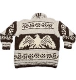 XXL Eagle Specialty Cowichan Sweater with Belt