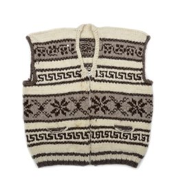 Plus size Snowflake Vest