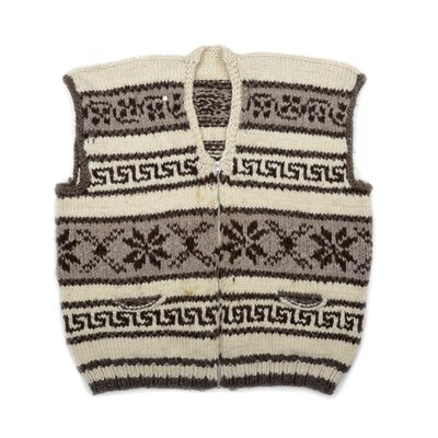 Plus size Snowflake Vest