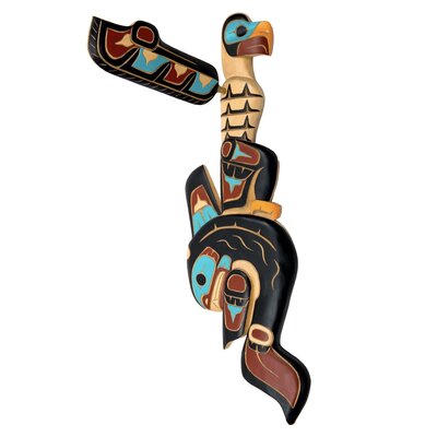 CUSTOM ORDER  Eagle and Killer Whale Carving