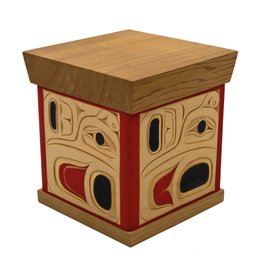 CUSTOM ORDER  Bentwood Box Hummingbird Design