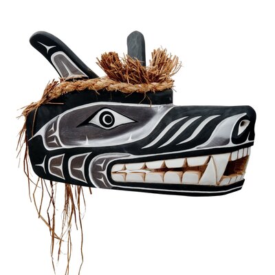 CUSTOM ORDER  Large Wolf Mask/Headdress