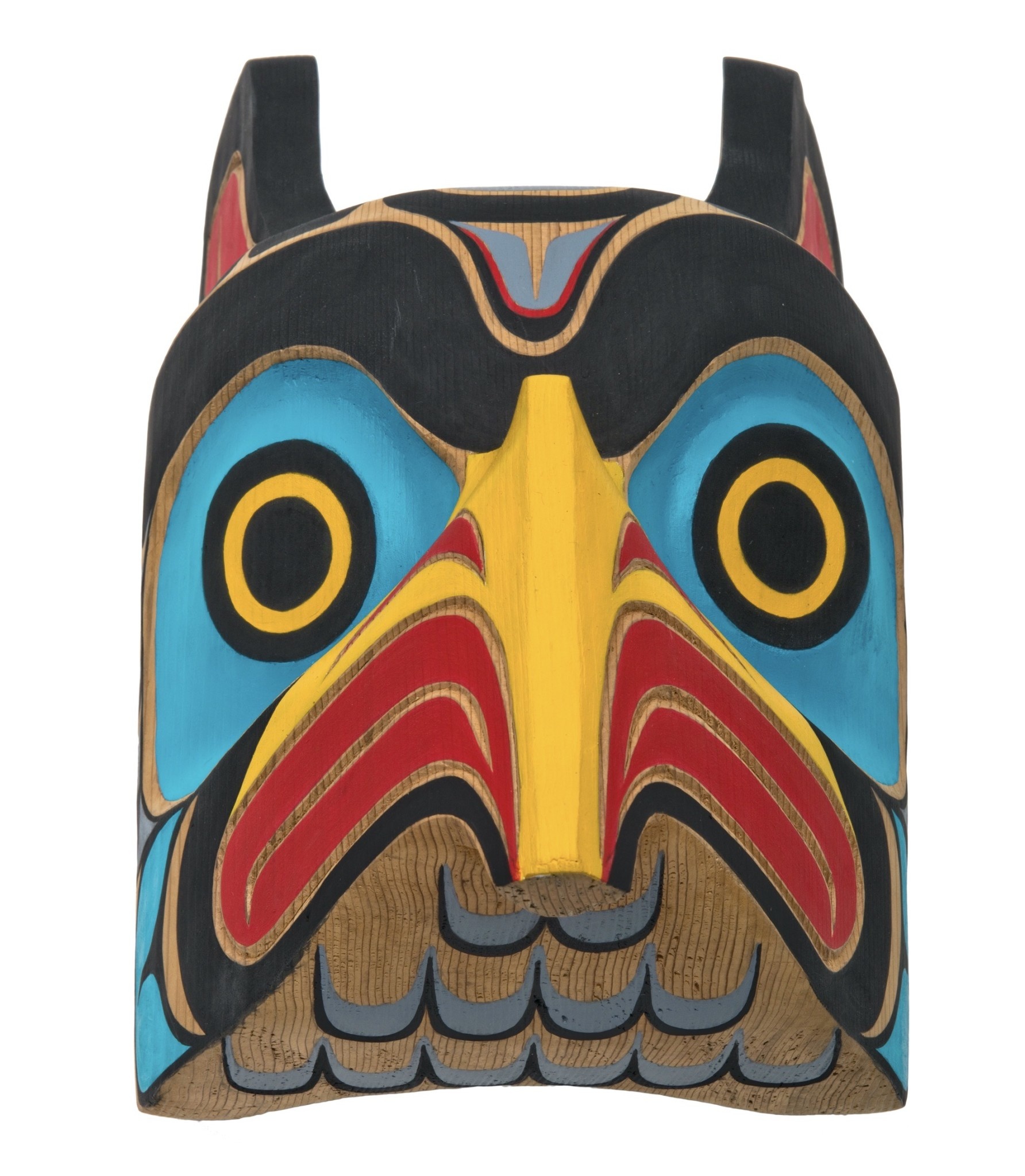 SOLD  Native American Art Owl Mask