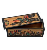 CUSTOM ORDER  Carved and Painted Box (Kwak'waka'wakw)