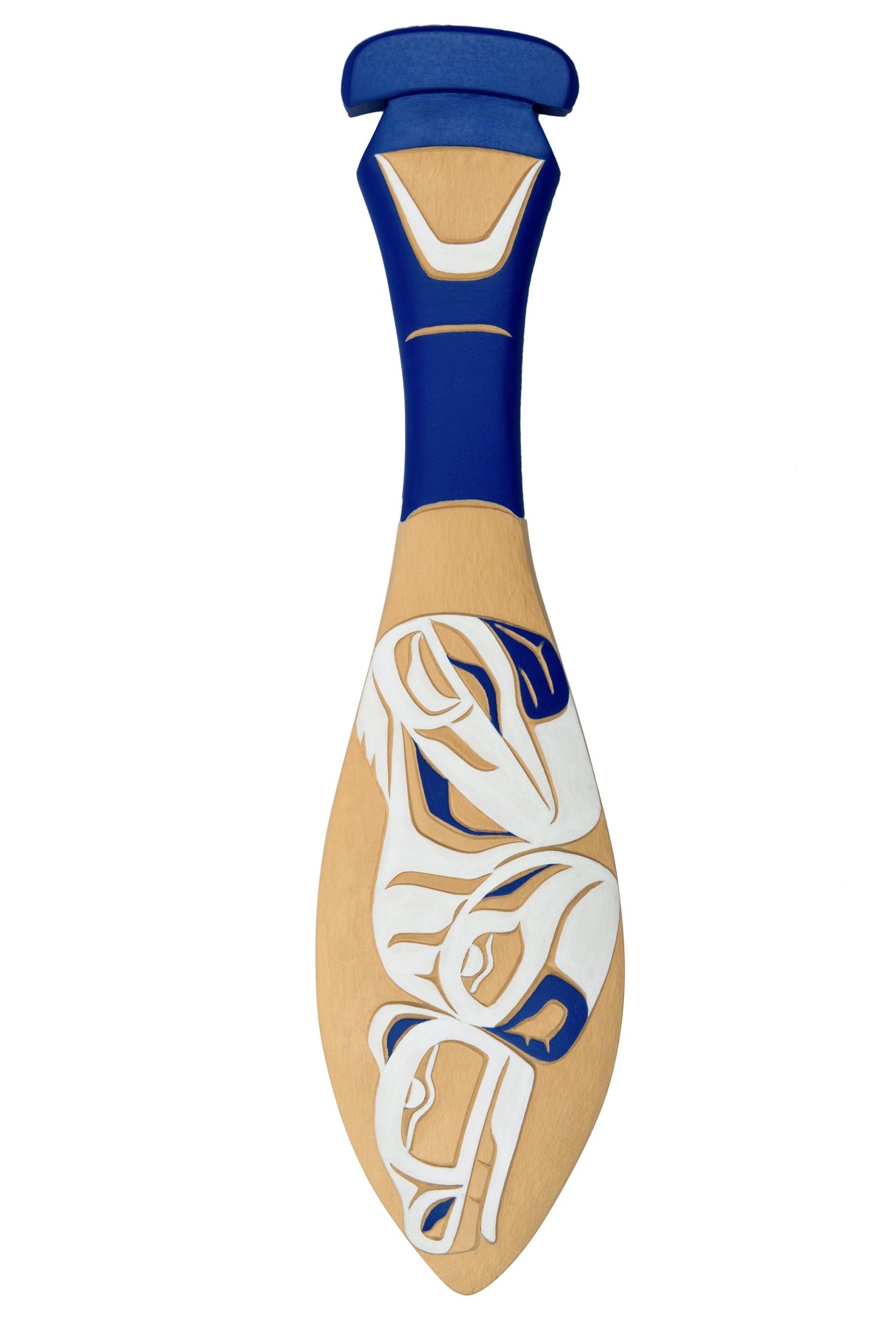 SOLD   2' Nisg'a  Spirit Bear Paddle