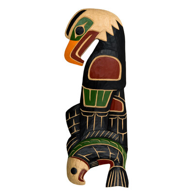 CUSTOM ORDER   2 Figure Coast Salish Plaques