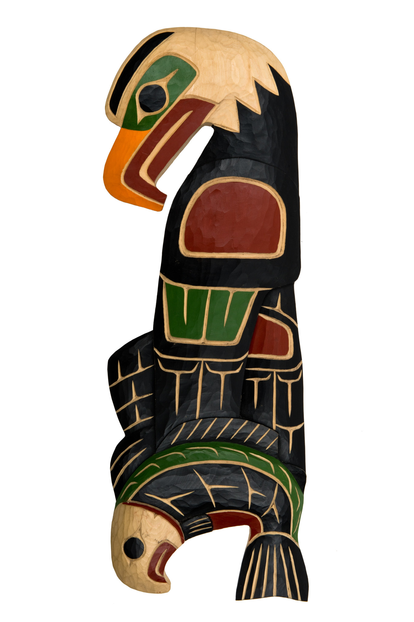 SOLD  2 Figure Coast Salish Plaques