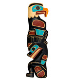 SOLD  2 Figure Coast Salish Plaques