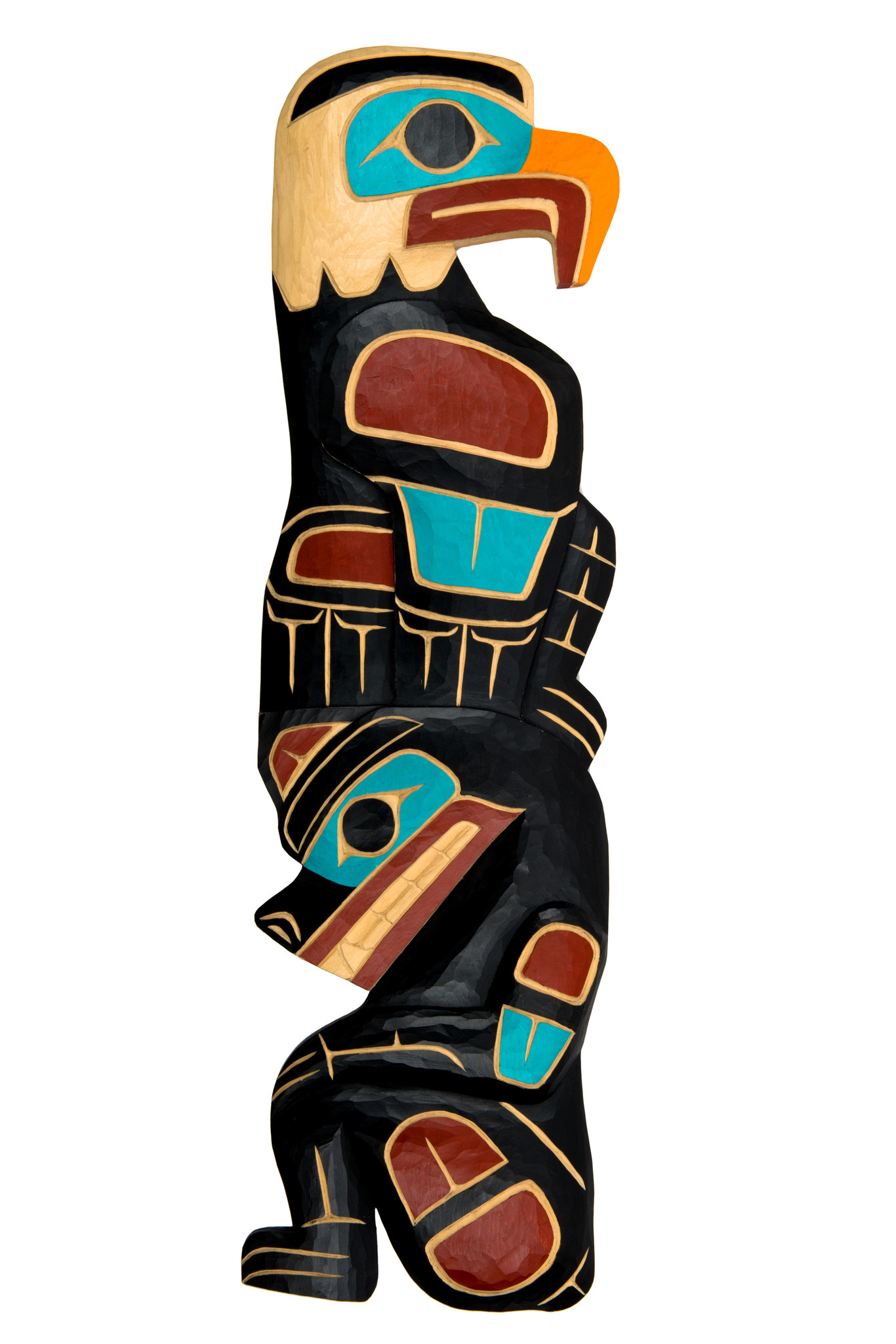 CUSTOM ORDER  2 Figure Coast Salish Plaques