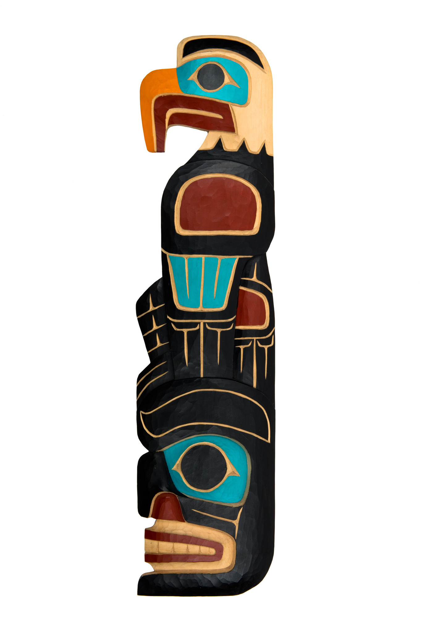 SOLD  2 Figure Coast Salish Plaques