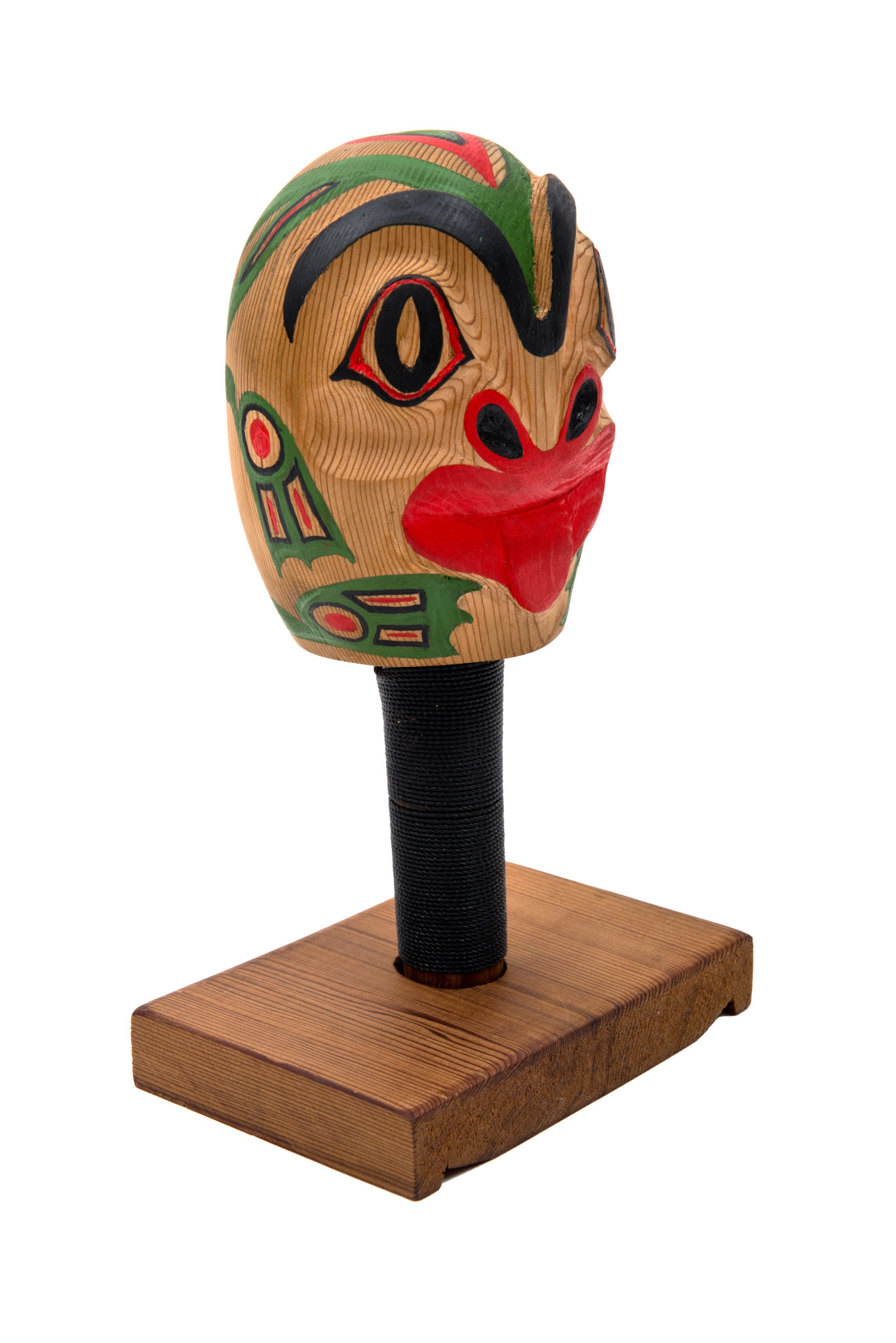 SOLD  Coast Salish Frog Rattle