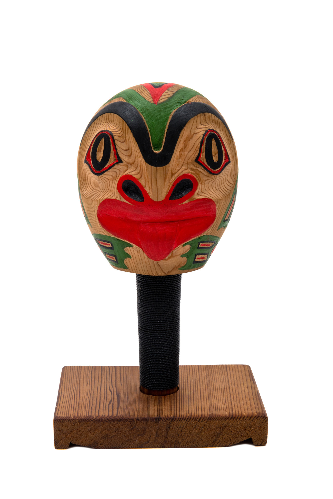 SOLD  Coast Salish Frog Rattle