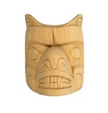 CUSTOM ORDER  Miniature  indigenous Bear Mask (Kwak'waka'wakw)
