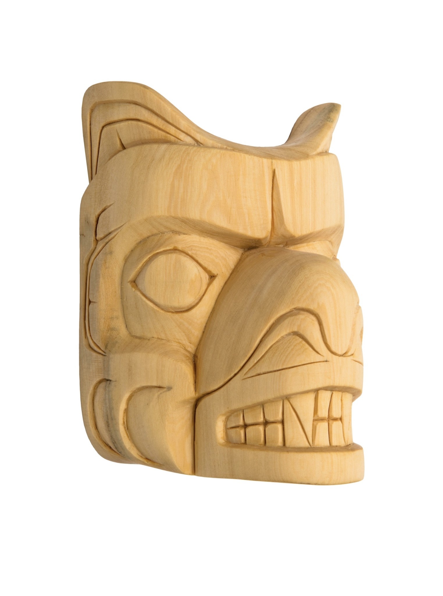 CUSTOM ORDER  Miniature  indigenous Bear Mask (Kwak'waka'wakw)
