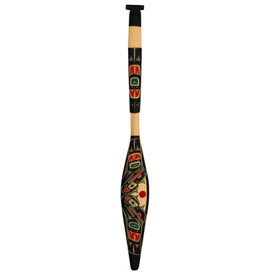CUSTOM ORDER  Indigenous Paddle Two Ravens Design
