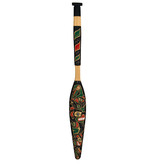 CUSTOM ORDER  Paddle with Mother Bear and Cubs Fishing