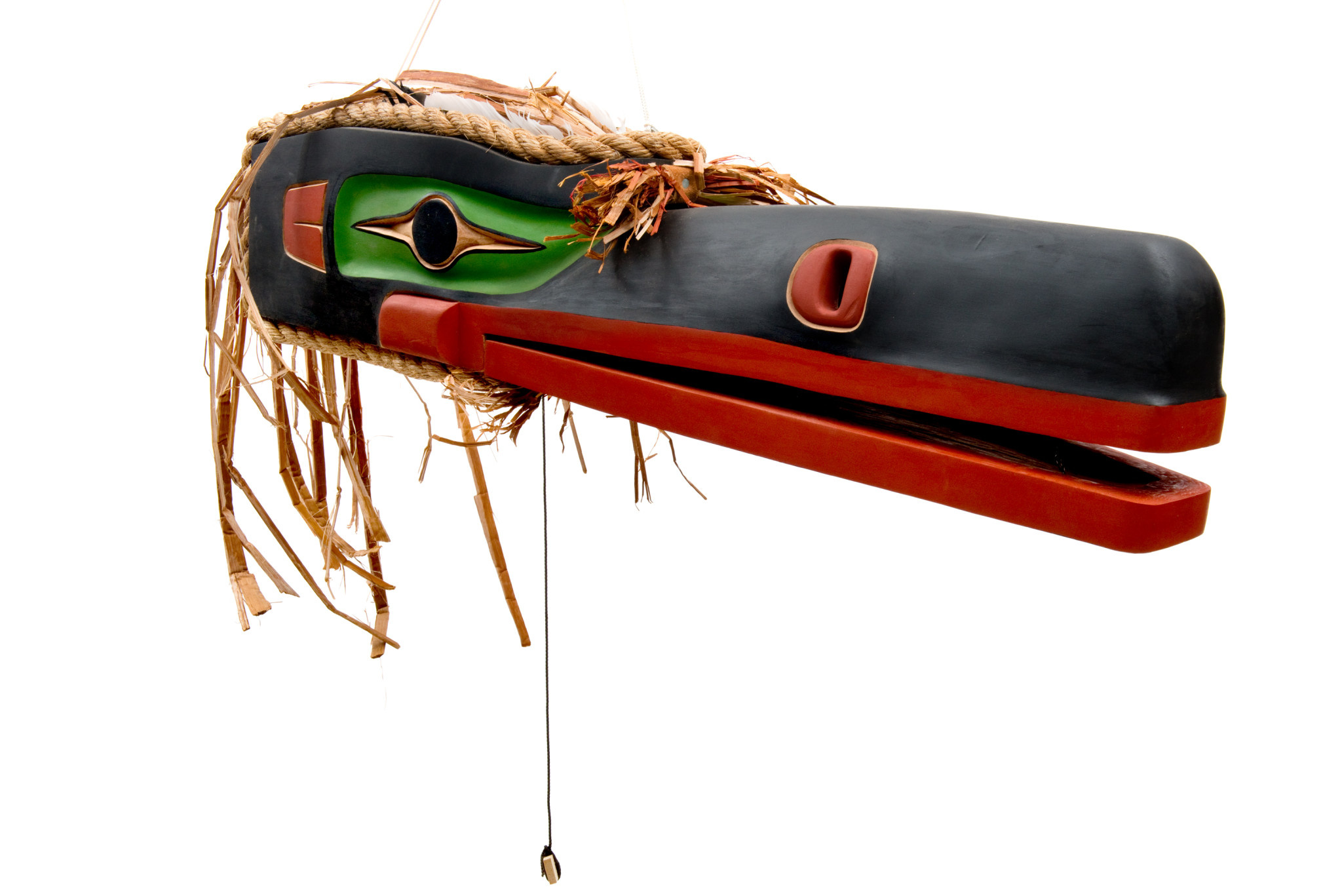 SOLD  Native American Art Raven Mask