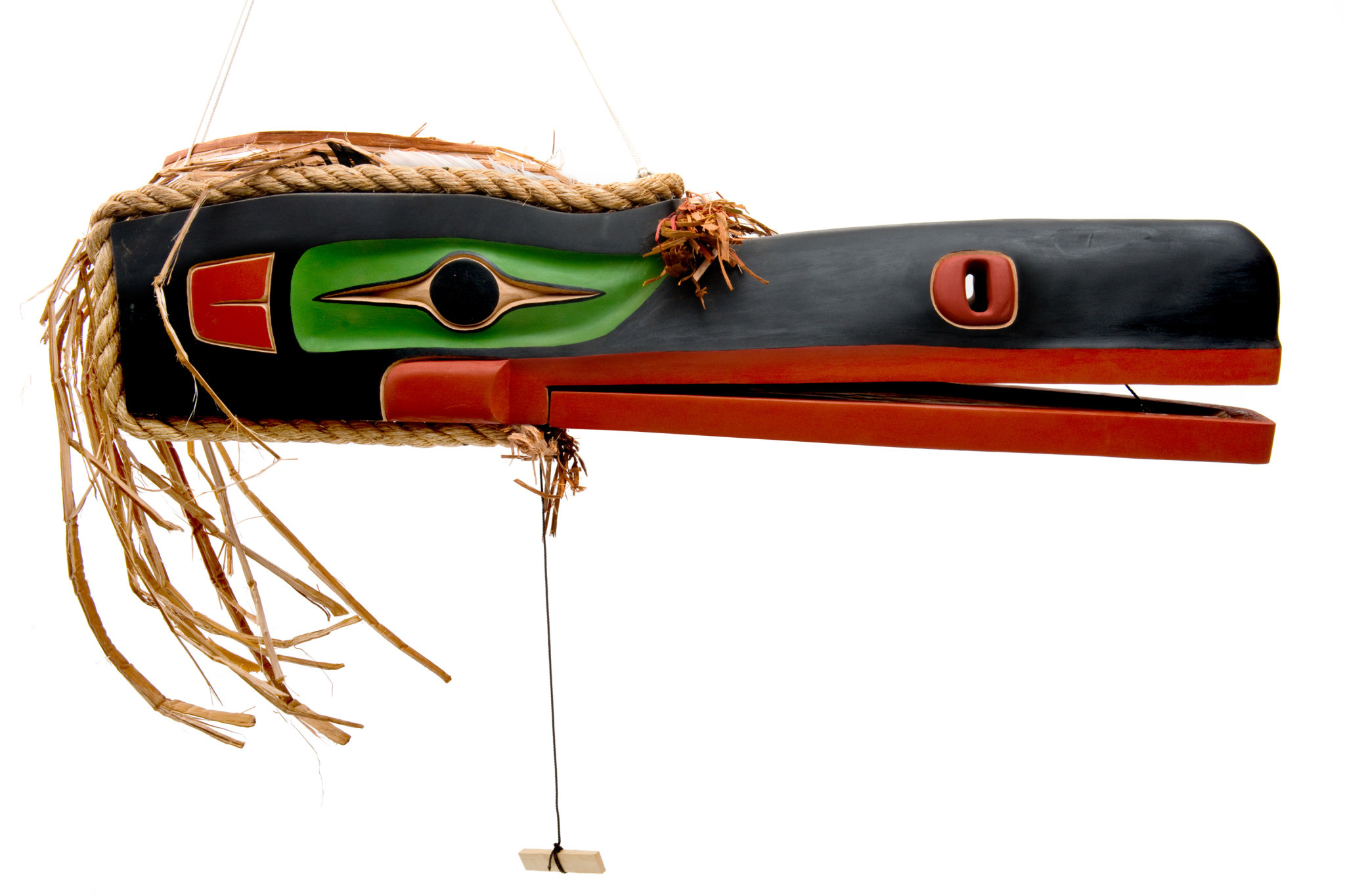 SOLD  Native American Art Raven Mask