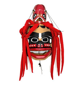SOLD.   Kwak'waka'wakw Octopus Mask