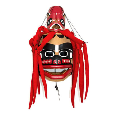 CUSTOM ORDER   Native American Octopus Mask
