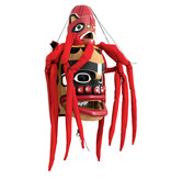 CUSTOM ORDER   Native American Art Octopus Mask