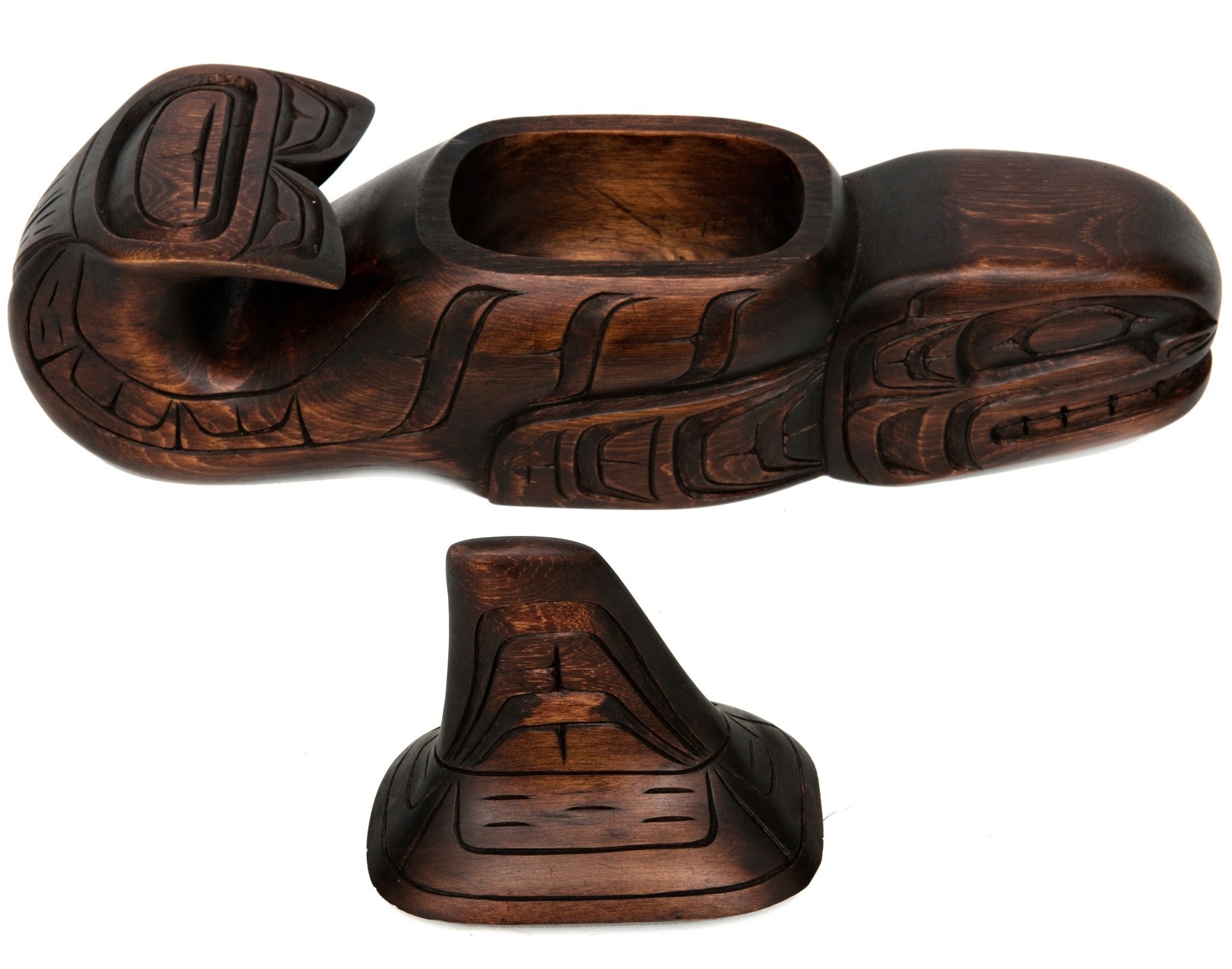 SOLD  Indigenous Orca Bowl