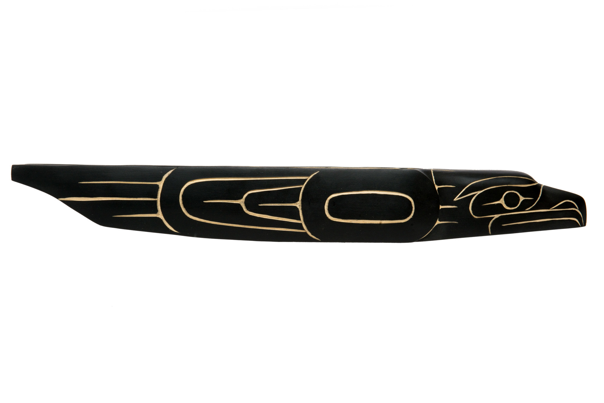 SOLD  Coast Salish Raven bowl