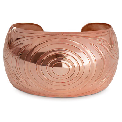 CUSTOM ORDER  Coast Salish Copper Bracelet