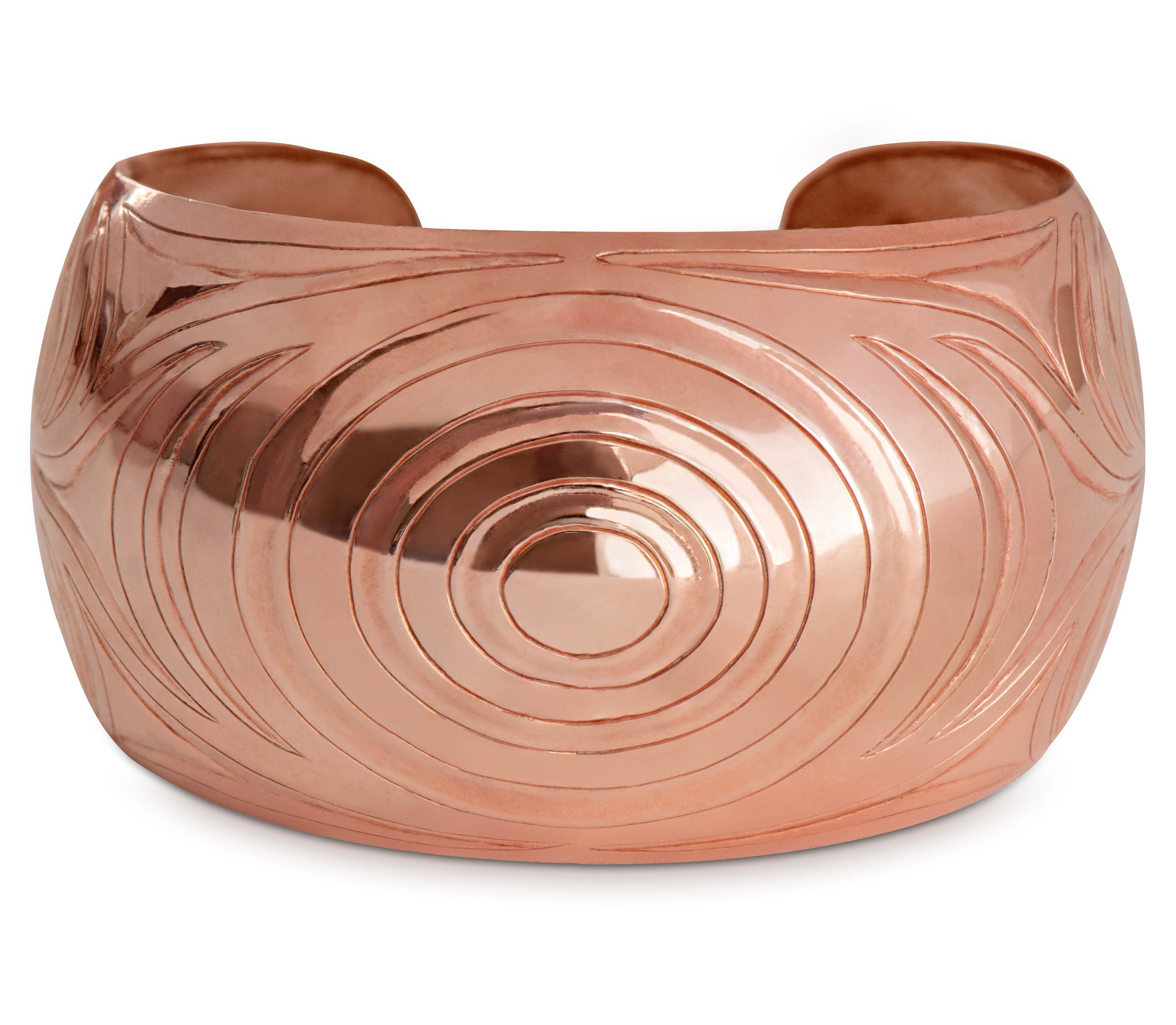SOLD  Coast Salish Copper Bracelet