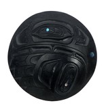 CUSTOM ORDER  Haida Argillite Eagle Pendant