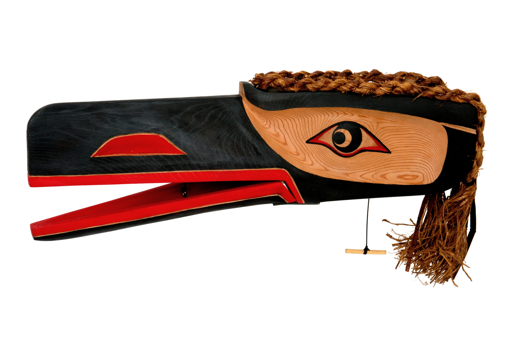 SOLD  Coast Salish Raven Mask