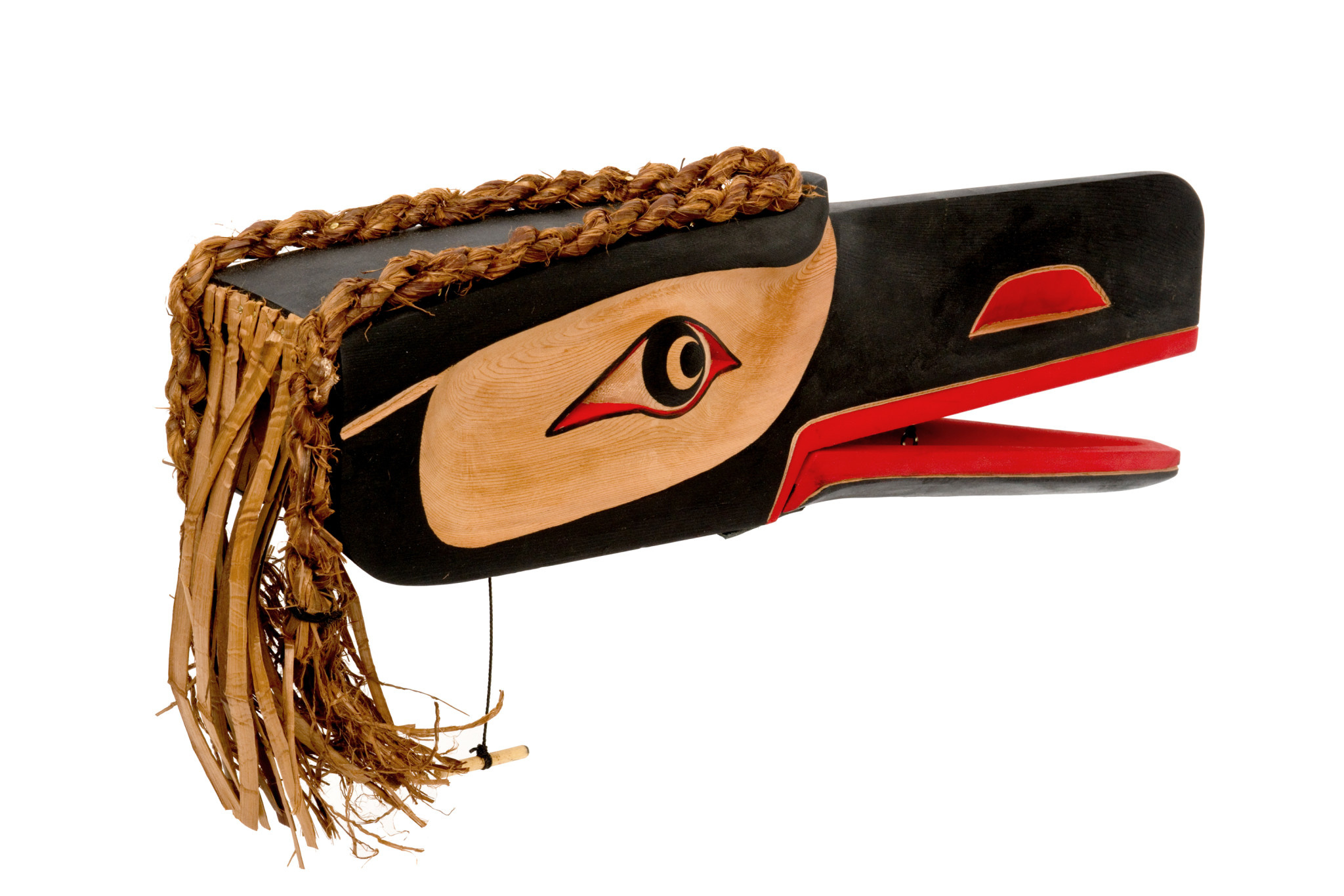 SOLD  Coast Salish Raven Mask