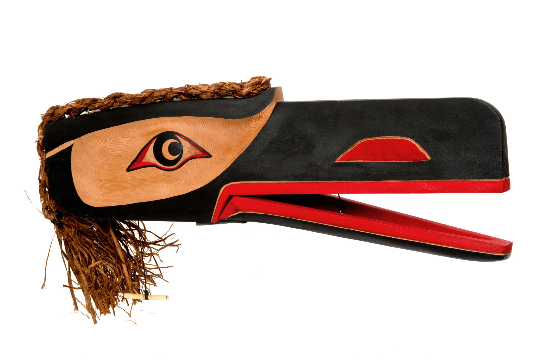 SOLD  Coast Salish Raven Mask