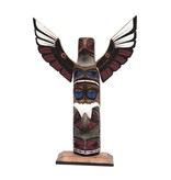 SOLD  Northwest Coast Totem Pole 12"