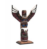 CUSTOM ORDER  Northwest Coast Totem Pole 12"