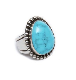 Sold  Natural Blue Ridge Turquoise Ring