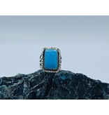 Natural Sleeping Beauty Turquoise Ring  - s 6 3/4