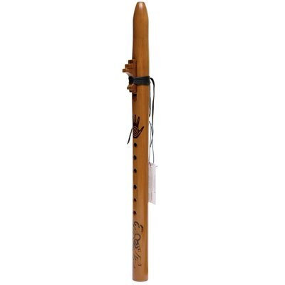 Indigenous Spanish Cedar Bass Flute