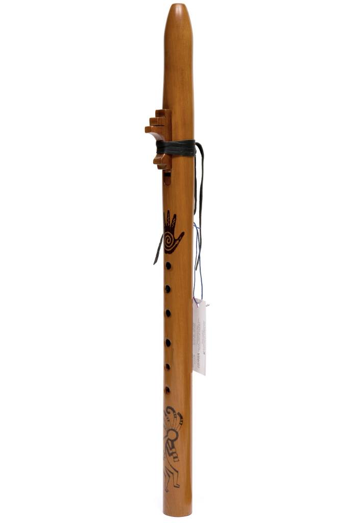 Indigenous Spanish Cedar Bass Flute