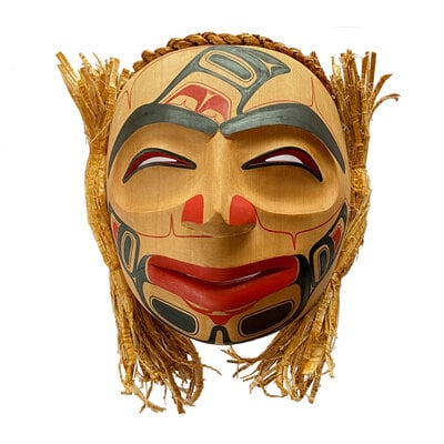 Reg Davidson Haida Killer Whale Blowhole Mask