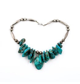 Vintage Turquoise Nugget Choker