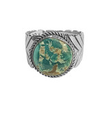 SOLD  Natural Fox Turquoise Ring