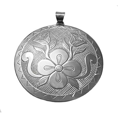 Anishinabe Floral Pendant