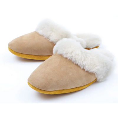 Bastien Moccasins Native American Sheepskin slip-ons