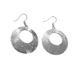 SOLD  Oval Haida Orca Earrings